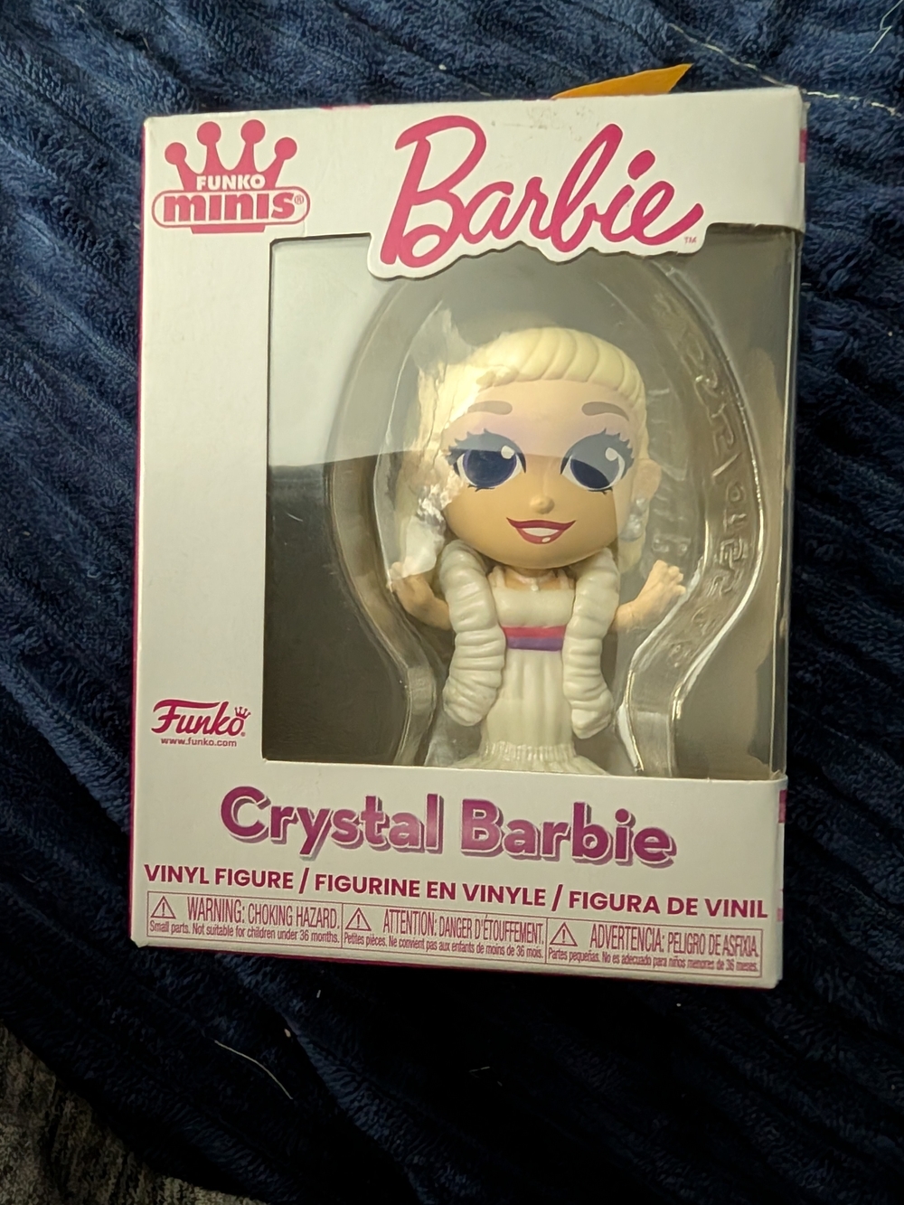 Barbie Crystal Barbie Funko Mini Vinyl Figure - White